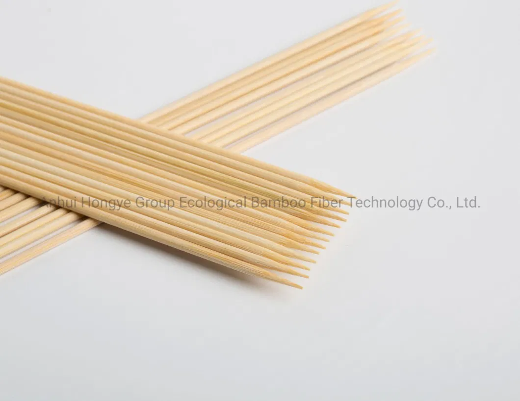 Eco-Friendly Disposable BBQ Skewer Bamboo Sticks Bamboo Picks Food Grade 100% Mao Bamboo